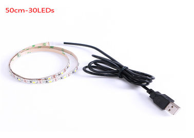 flexible LED Neonbeleuchtung SMD 2835 5V USB Fernsehhintergrundbeleuchtungs-60 Led/M 7.2W 700lm