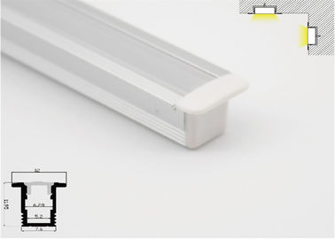 Aluminiumprofil-Schalldämmung PMMA-Abdeckungs-LED für Küchenschrank 7.6X12mm