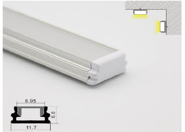 Wickeln Sie Aluminiumprofil des Widerstand-LED 11 x 7mm die linearen LED Profile für Decke/Wand