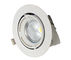 Decke Downlights des 40 Watt-Kardanring-kühle Weiß-LED mit hoher Beleuchtungs-Leistungsfähigkeit