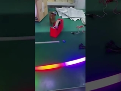 360° Runde 25mm Magische Farbe Außensteuerung Digitale Lichtscheibe Adressierbares RGB Led Neon