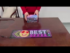 32*128 Fahrzeug-Lkw-Vorscheibe Soft Decal Screen Animation LED-Panel mit App-Fernbedienung