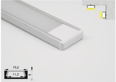 Anodisiertes Aluminium-LED-Licht Tilebar-Profil 15 x 6mm für LED-Streifen-lineare Beleuchtung