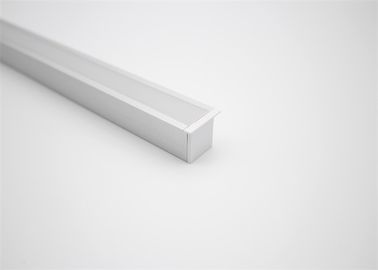 Vertiefte steife LED-Beleuchtungs-Aluminiumverdrängungen für Curatin ummauern,/Bodenbelag