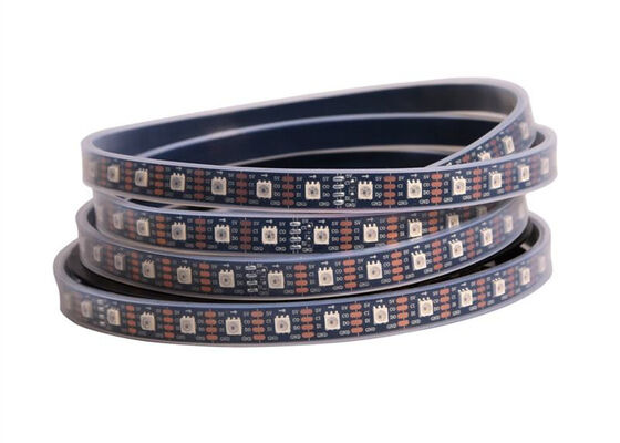 Waterproofed SK9822/APA102/APA102c RGB LED Strip Bulk 60LEDs/M Addressable Smart Strip Lights Landscape DC5V