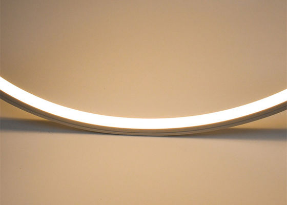 Silikon-Neonröhre-Licht DC24V flexibles LED Neonbeleuchtungs-3000K warmes weißes