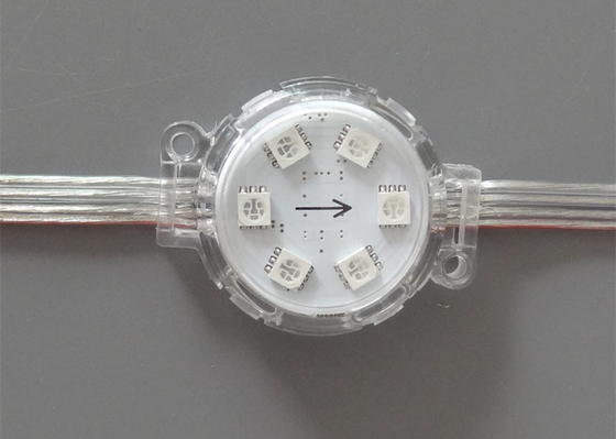 Wasserdichter Durchmesser-zugänglicher Klarsichtdeckel DC24V UCS1903 IC 40mm stellte LED-Lampe heraus