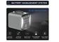 Tragbarer Kraftwerk-Solargenerator-kampierende Batterie 220v 1000 Watt
