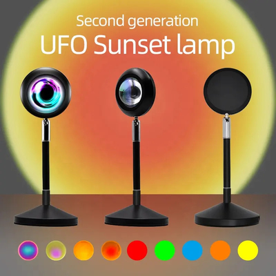 Fernbedienung Moderne Fotografie Farbänderung Sonnenuntergang Licht USB Regenbogen Projektorlampen