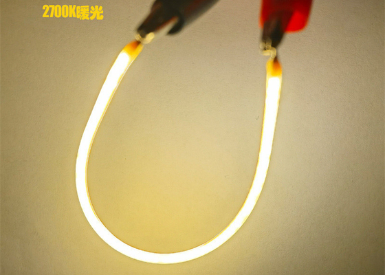 3VDC LED Flexible Filament 255mm 260mm 180 Chips 2200K Gelbes Licht 300mA CRI 83