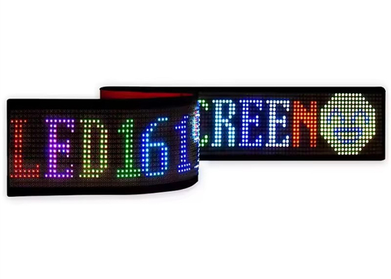 APP-Steuerung Flexibler Led-Bildschirm Scrolling benutzerdefinierte Nachricht Text Schilderbrett LED-Display Digital für Auto