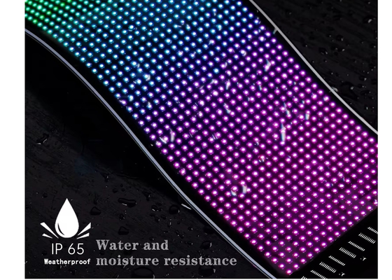Pixel RGB Led Flexible Display App Bluetooth Werbebildschirm für Autos Auto Ip65 Wasserdicht Weiches Digital Display Bildschirm