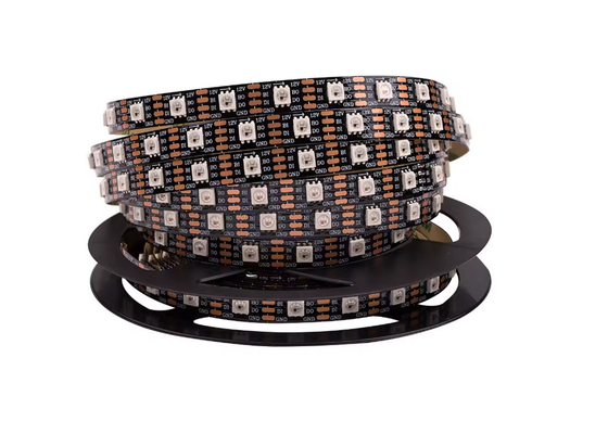 DC12V Digitale Doppelsignallinie LED-Streifen Flexibles Band WS2815 SMD5050 IP20 60led 60Pixel RGB WS2815b IC