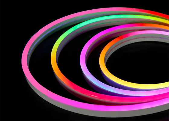 Smart Neon LED Seil Licht Kit DC5V RGB Neon 1M 2M 5M IP67 DIY Neon Licht Streifen Bluetooth TUYA WIFI App Musik