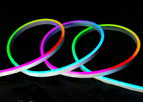 Smart Neon LED Seil Licht Kit DC5V RGB Neon 1M 2M 5M IP67 DIY Neon Licht Streifen Bluetooth TUYA WIFI App Musik