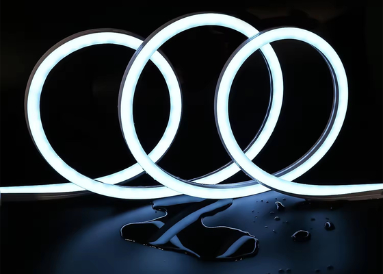 Custom RGBW LED Neonstreifen Schild Flex Lichter DMX Signal 24V IP67 Wasserdicht für Innen- und Außendekoration 1616mm