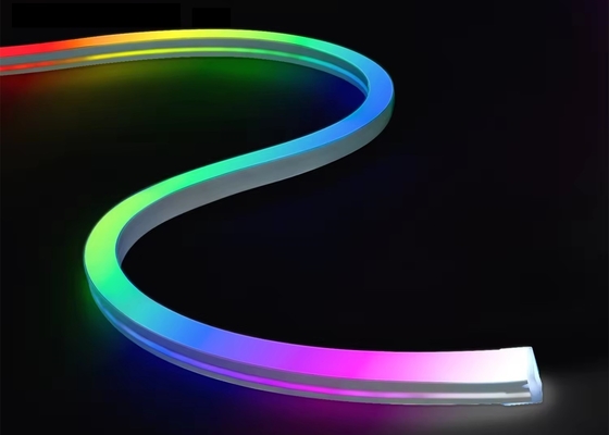 Custom RGBW LED Neonstreifen Schild Flex Lichter DMX Signal 24V IP67 Wasserdicht für Innen- und Außendekoration 1616mm