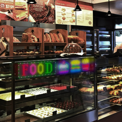 Custom Text Pattern Animation LED Matrix Panel für Werbung Werbeanzeige RGB Farbe APP Smart Innenbereich LED-Bildschirm