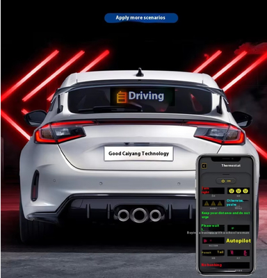 Smart Car Sticker 120x595mm RGB Dynamic LED Truck Demon Eye Light für Outdoor Smart Display IP65 bewertet