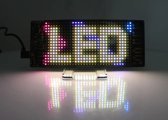 LED-Animationsschilder für LKW 5VDC USB/2A Scrolling Text 120x595mm Bildschirm