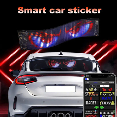 Werbung Scrolling LED-Auto-Schilderbrett Programmierbare App-Steuerung Outdoor-Full-Colour-LED-Schilder