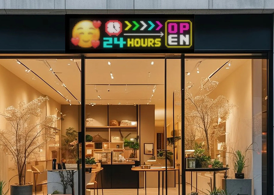 32*128 Led-Werbeanzeigen Animation LED-Paneel mit App-Fernbedienung