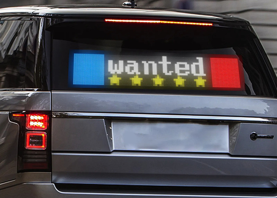 32*160 Vollfarb-Doppelreihe-Scrolling-LED-Lichtschild für Autos