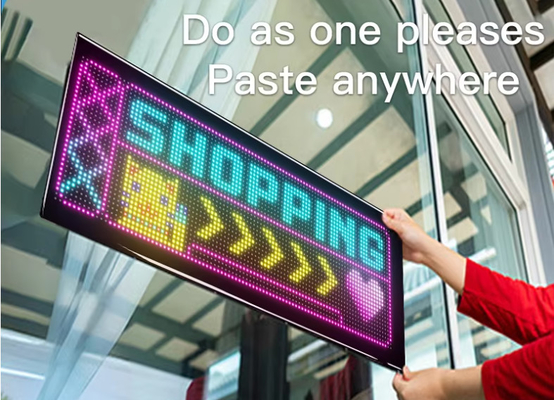 32*192 Doppelreihe Programmierbare Led-Display-Lkw Interaktive Animation Flexibler Bildschirm Vorder-Hinterfenster