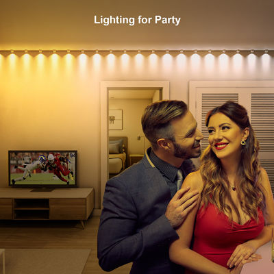 Adressierbare RGB IP68 wasserdichte LED-Scheibenleuchten für Weihnachtsdekoration