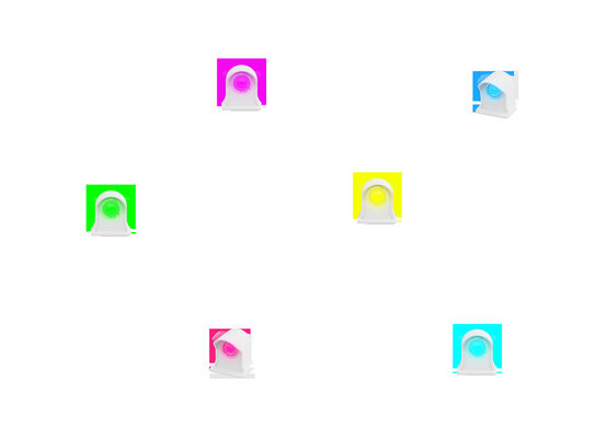 Adressierbare RGB IP68 wasserdichte LED-Scheibenleuchten für Weihnachtsdekoration