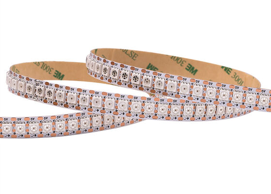 HD107S 5V Full Color Smart Pixel LED Strip 144led SMD5050 RGB Individual Addressable Digital Gaming Light Strip