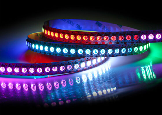 HD107S 5V Full Color Smart Pixel LED Strip 144led SMD5050 RGB Individual Addressable Digital Gaming Light Strip