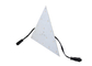 Der Dreieck-Platten-LED Instrumententafel-Leuchte Pixel-der Lampen-DMX512 SMD5050 RGB für Dekoration