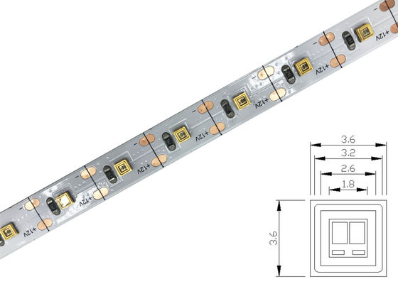 UV Ultraviolett Schwarzlicht LED Streifen 270nm 365nm Hohe Strahlungsintensität Sterilisierend Keimtötend Aushärtend Lila UV LED Streifen